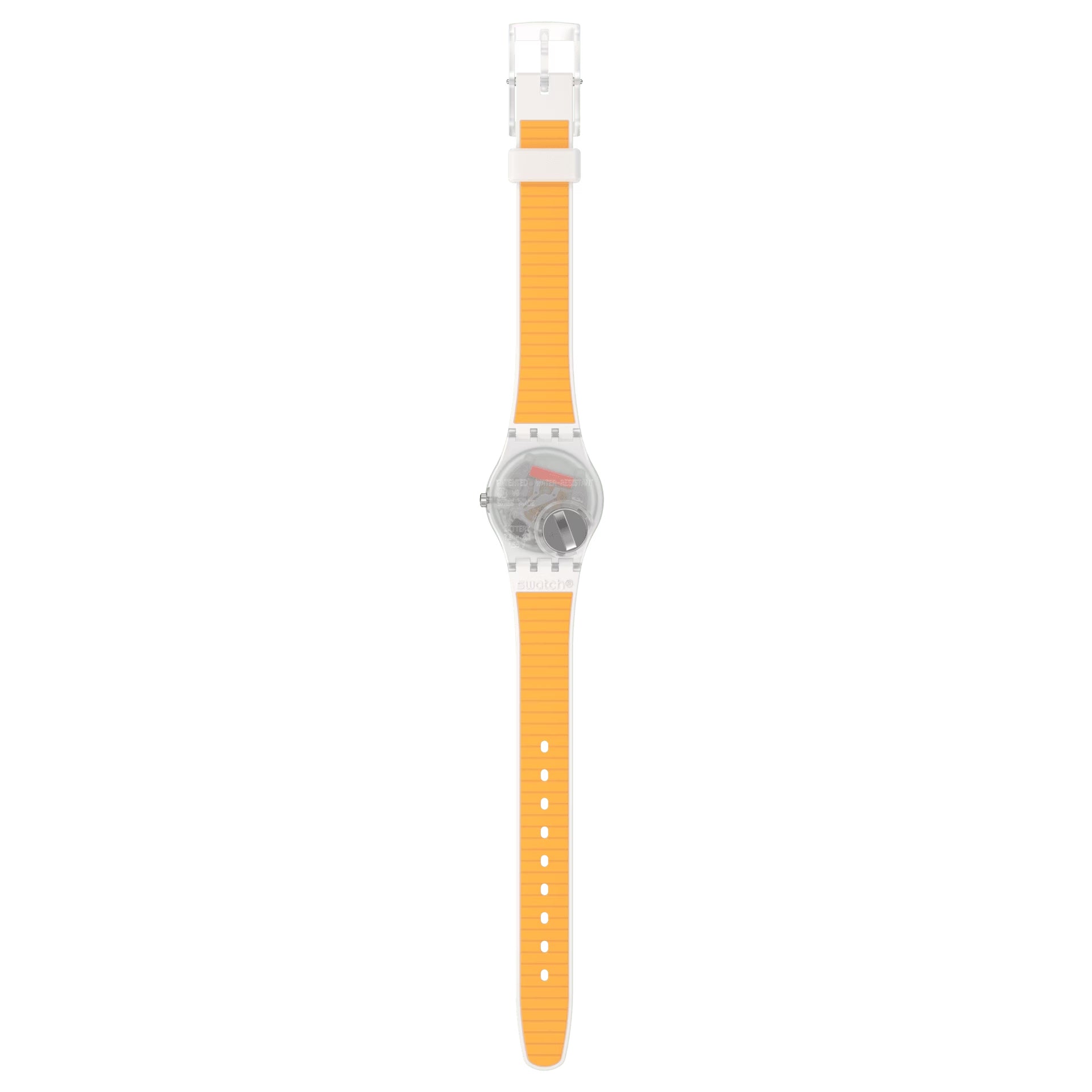 Orologio Donna Bambina Swatch The Gold Within You Numeri Quarzo Blu LE108