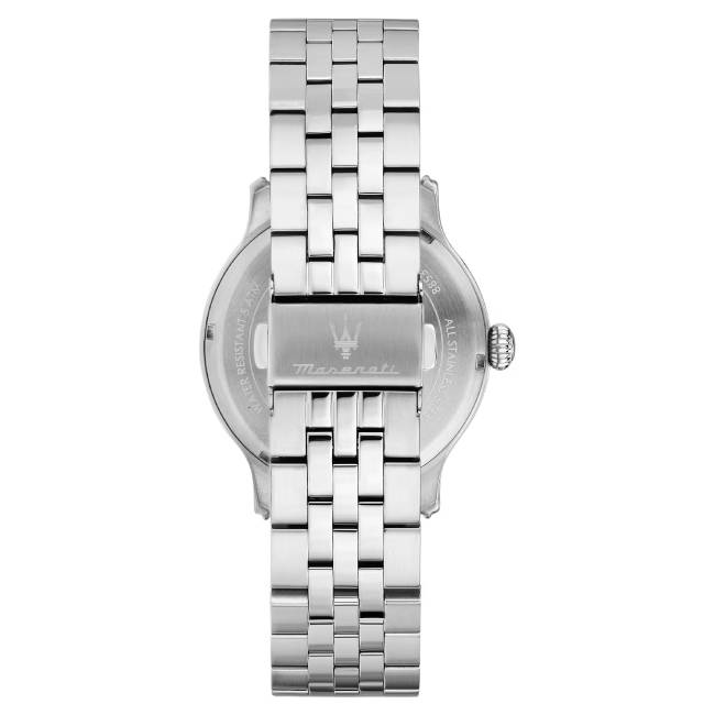 Orologio Uomo Maserati Epoca Slim Nero Acciaio Quarzo Data R8853118030