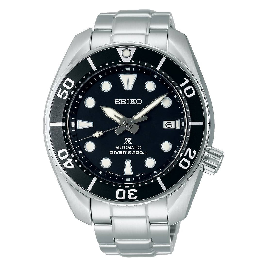 Orologio Uomo Seiko Prospex Automatico Acciaio Data Nero SPB101J1
