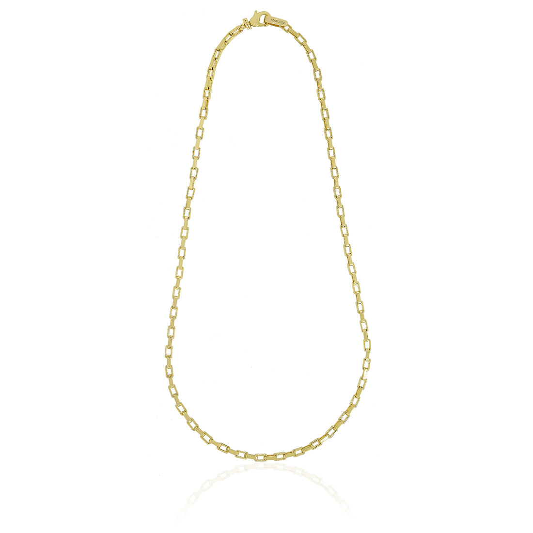 Collana Uomo Unoaerre Acciaio dorato Maglia Catena Forzatina 560844