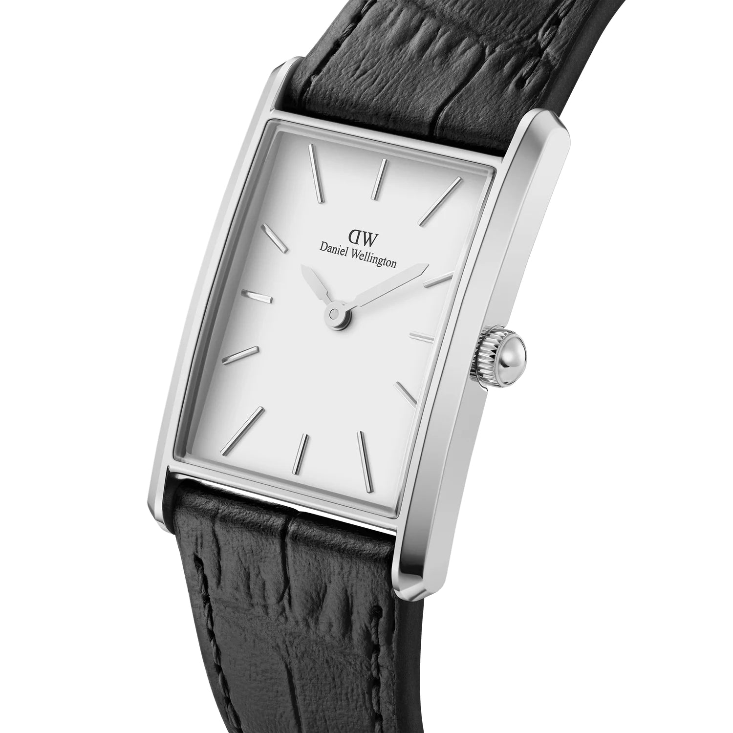 Orologio Unisex Daniel Wellington Acciaio Bound Pelle Nero 35x24 mm DW00100697