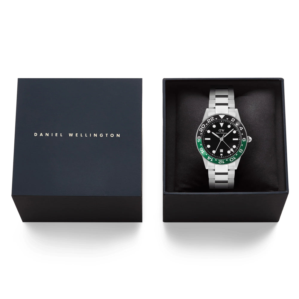 Orologio Uomo Daniel Wellington Iconic Link Green Ceramic DW00100920
