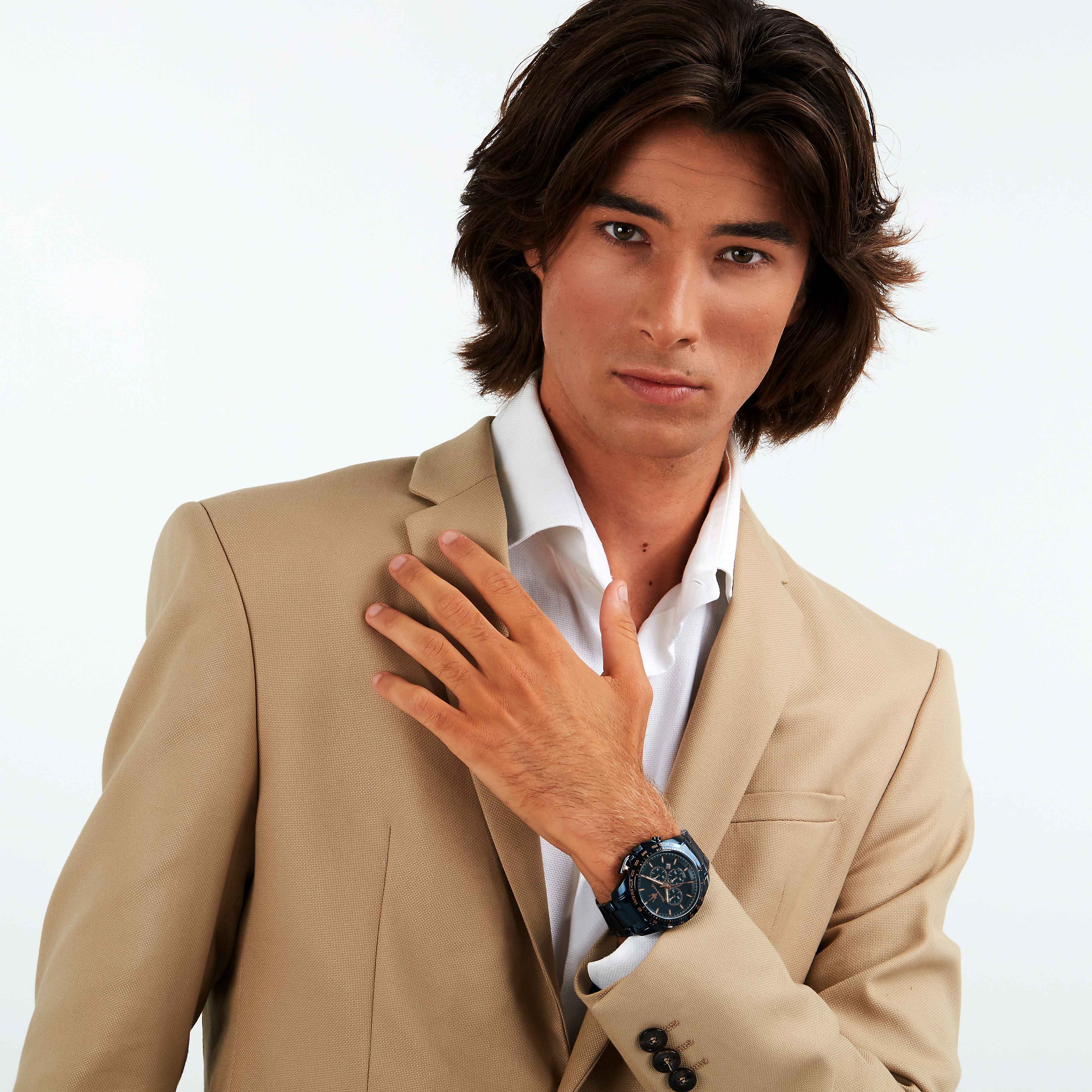 Orologio Uomo Maserati Acciaio Blu PVD Quarzo Cronografo Data R8873612054