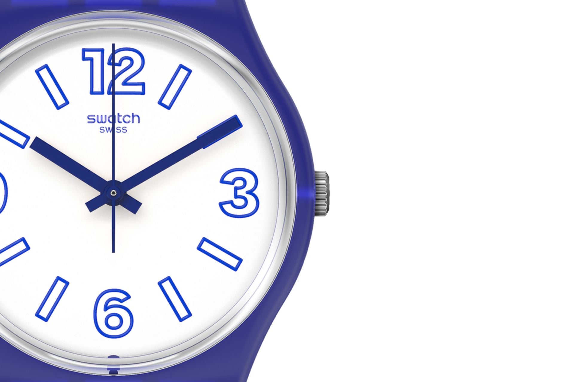 Orologio Unisex Bambino Swatch Blu Electric Shark Quarzo GN268