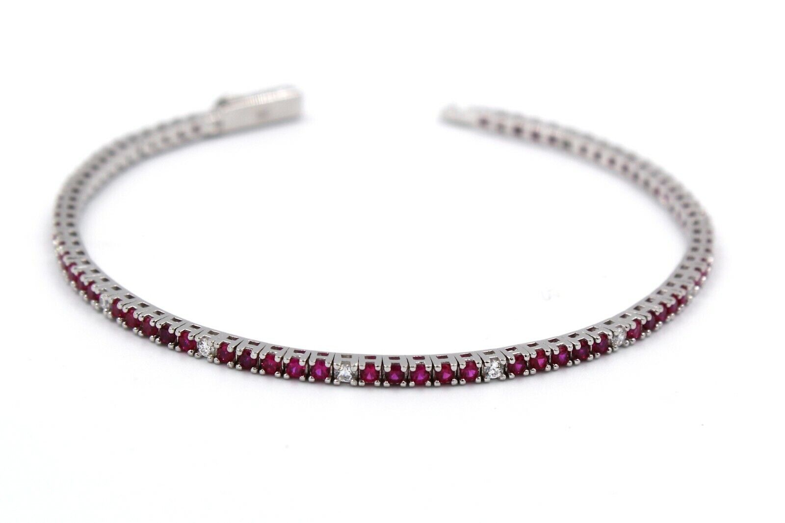 Bracciale Tennis uomo Argento Zancan ESB121