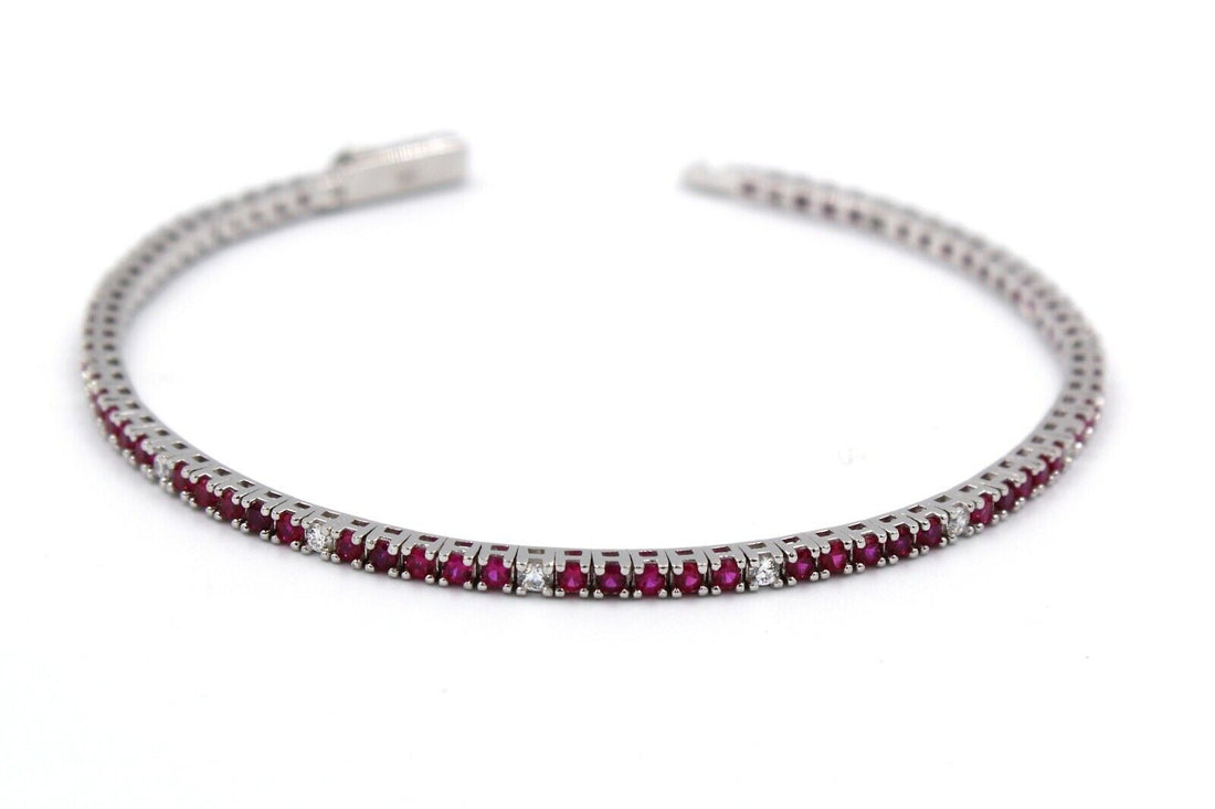 Bracciale Tennis uomo Argento Zancan ESB121