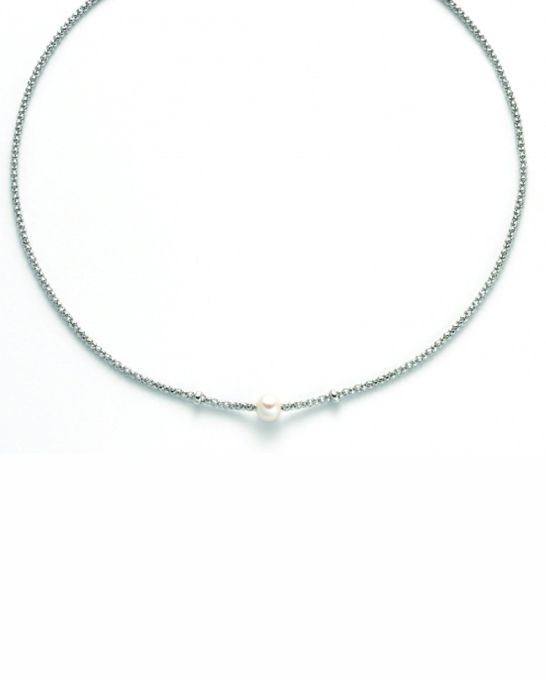 Collana Donna Miluna Argento 925 con perla Biancha Girocollo Miss Italia PCL5797