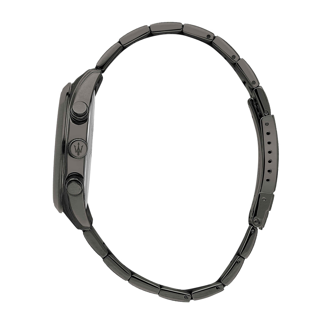 Orologio Uomo Maserati Acciaio Nero Lucido Quarzo Cronografo Data Rosè R8853151001