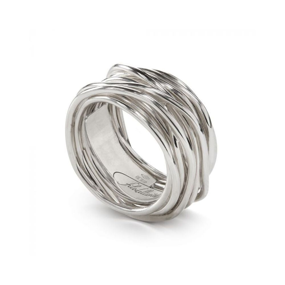 Anello 13 Fili Argento Donna Filo della Vita Palladio mis 13