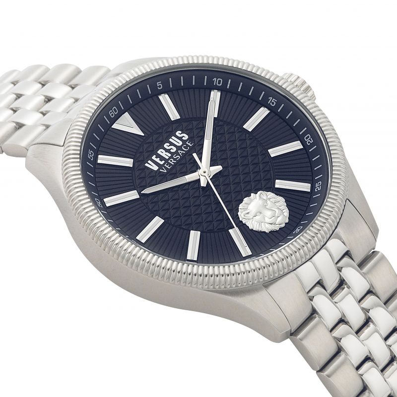 Orologio Uomo Versus By Versace Blu Quarzo Solo Tempo Acciaio Leone VSPHI0420
