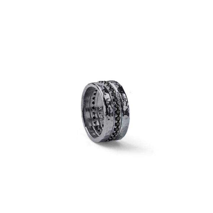 Anello Uomo Maria Cristina Sterling Argento 925 Fascia Lucida Brunita G3021/24