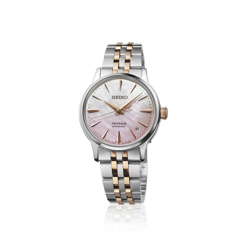 Orologio Donna Seiko Automatico Presage Rosa Cocktail Time SRPM06J1
