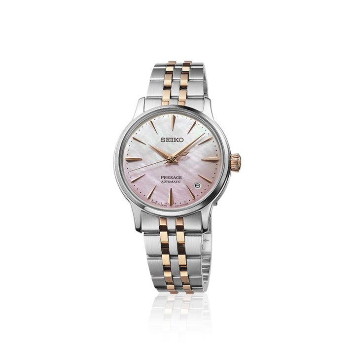 Orologio Donna Seiko Automatico Presage Rosa Cocktail Time SRPM06J1