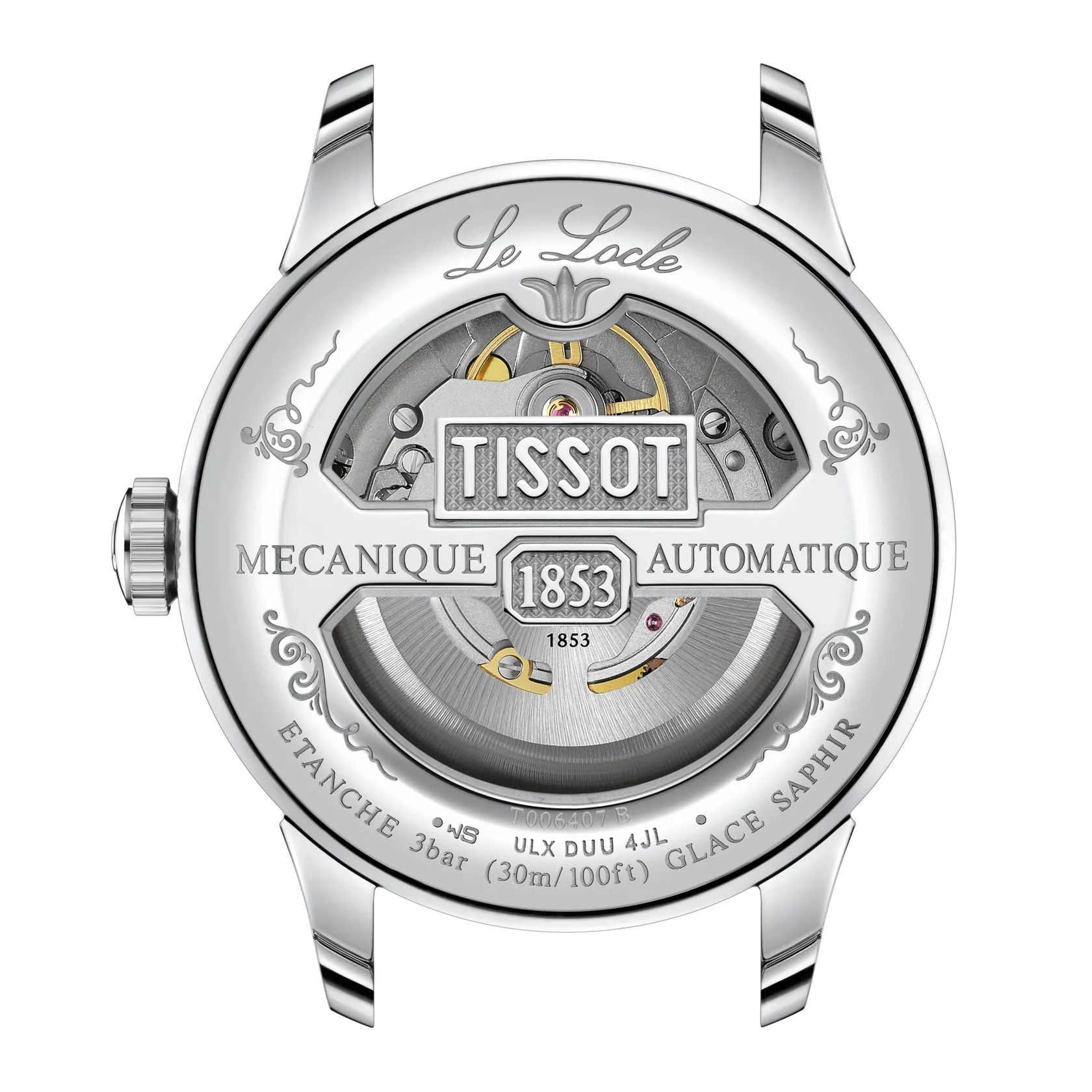 Orologio Uomo Tissot Le Locle Powermatic 80 Pelle Blu T0064071604300