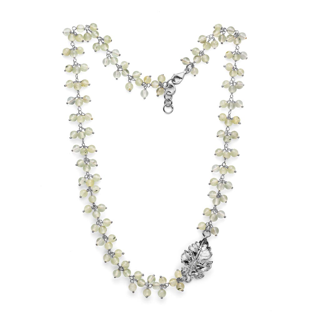 Collana Donna Maria Cristina Sterling Argento Rosè 925 Prenite Chiaro G3485