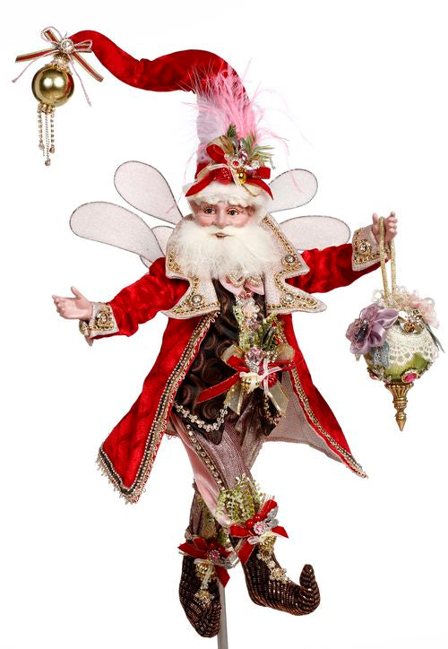 Elfo Ornament Fairy Natalizio Goodwill Artigianale Pupazzo Scultura Altezza 45 cm MR 51-37848