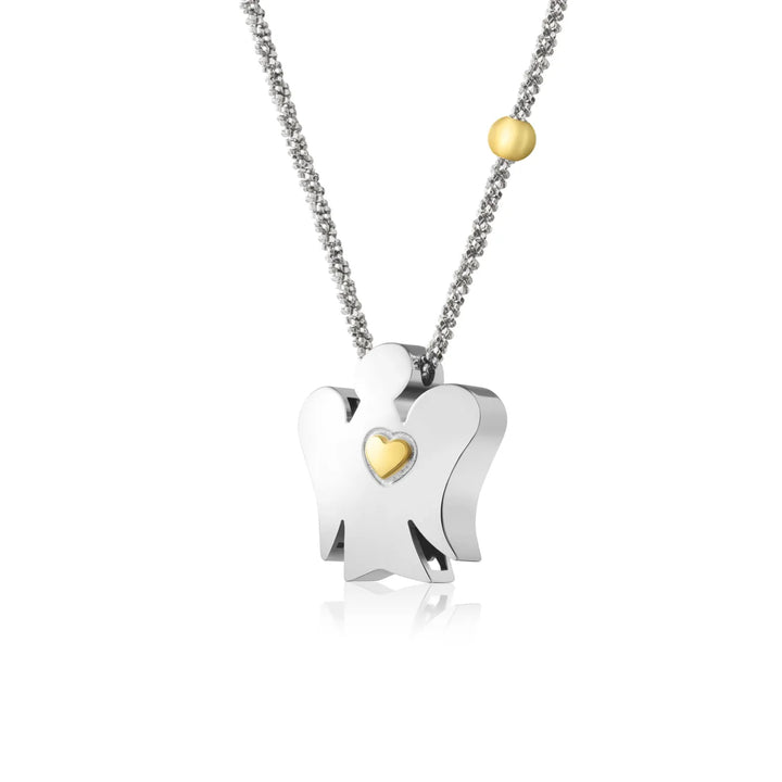 Collana Donna Argento 925 Roberto Giannotti Angelo Grande Cuore NAG01