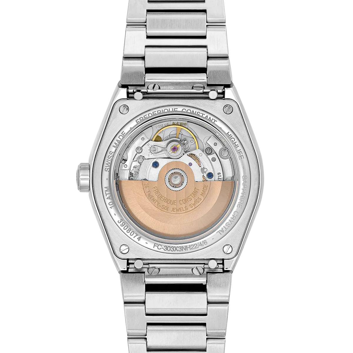 Orologio Uomo Frederique Constant HIGHLIFE Verde FC-303GRS3NH6B