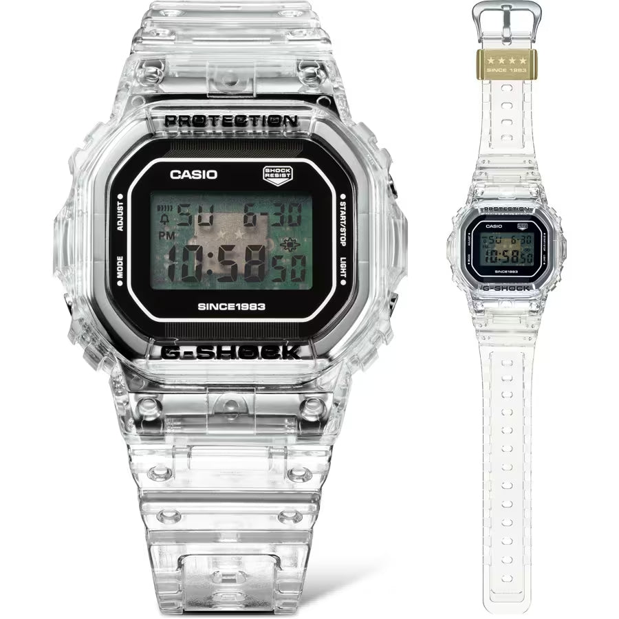 Orologio Uomo Casio G-Shock Digitale Special Edition Clear Remix DW-5040RX-7ER
