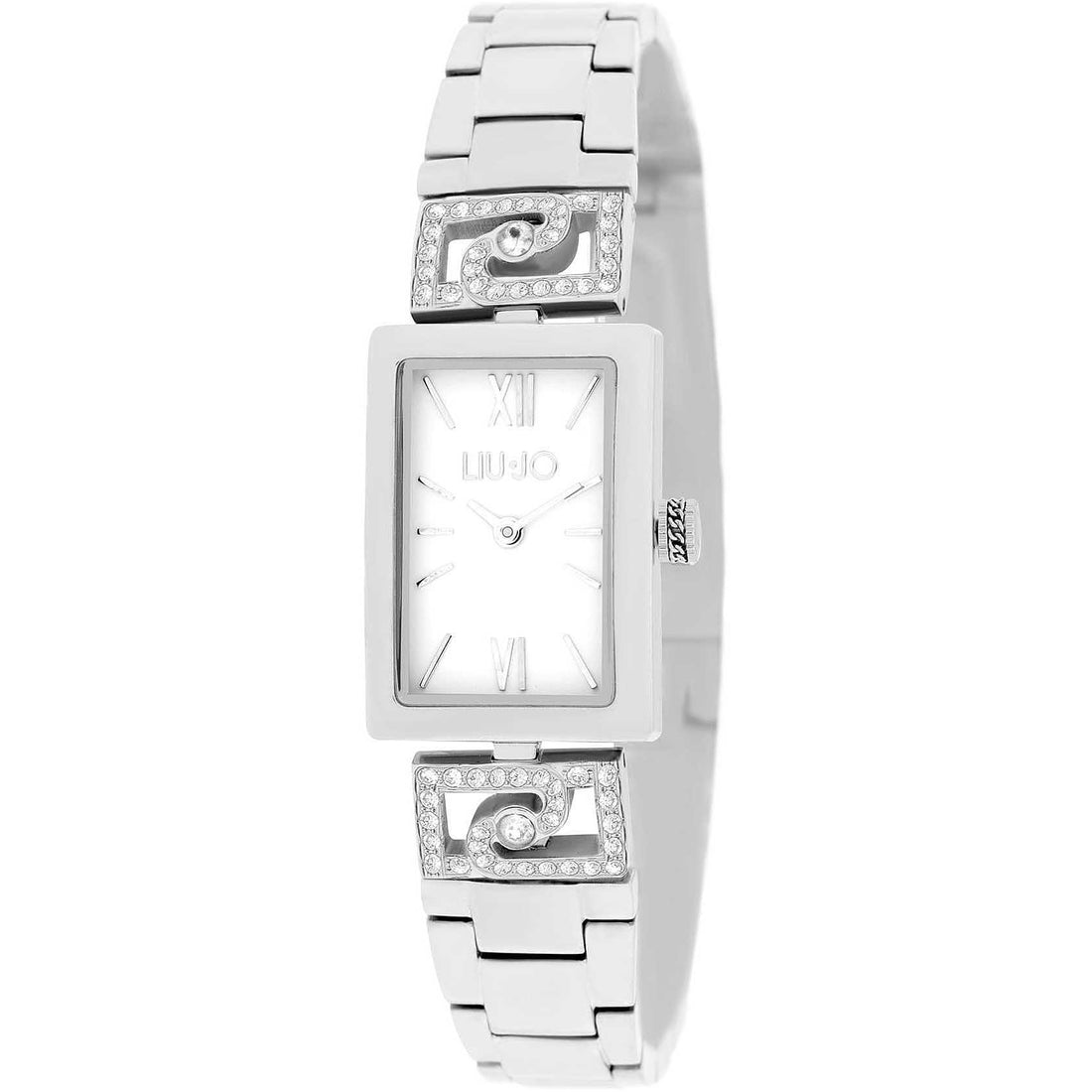 Orologio Donna Liu Jo Quarzo Solo Tempo Rettangolo Zirconi TLJ2093