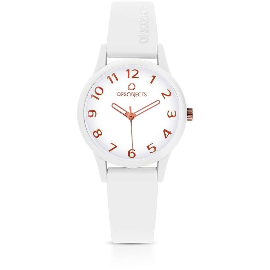 Orologio Donna OPS Quarzo  Solo Tempo bianco Funny Mix