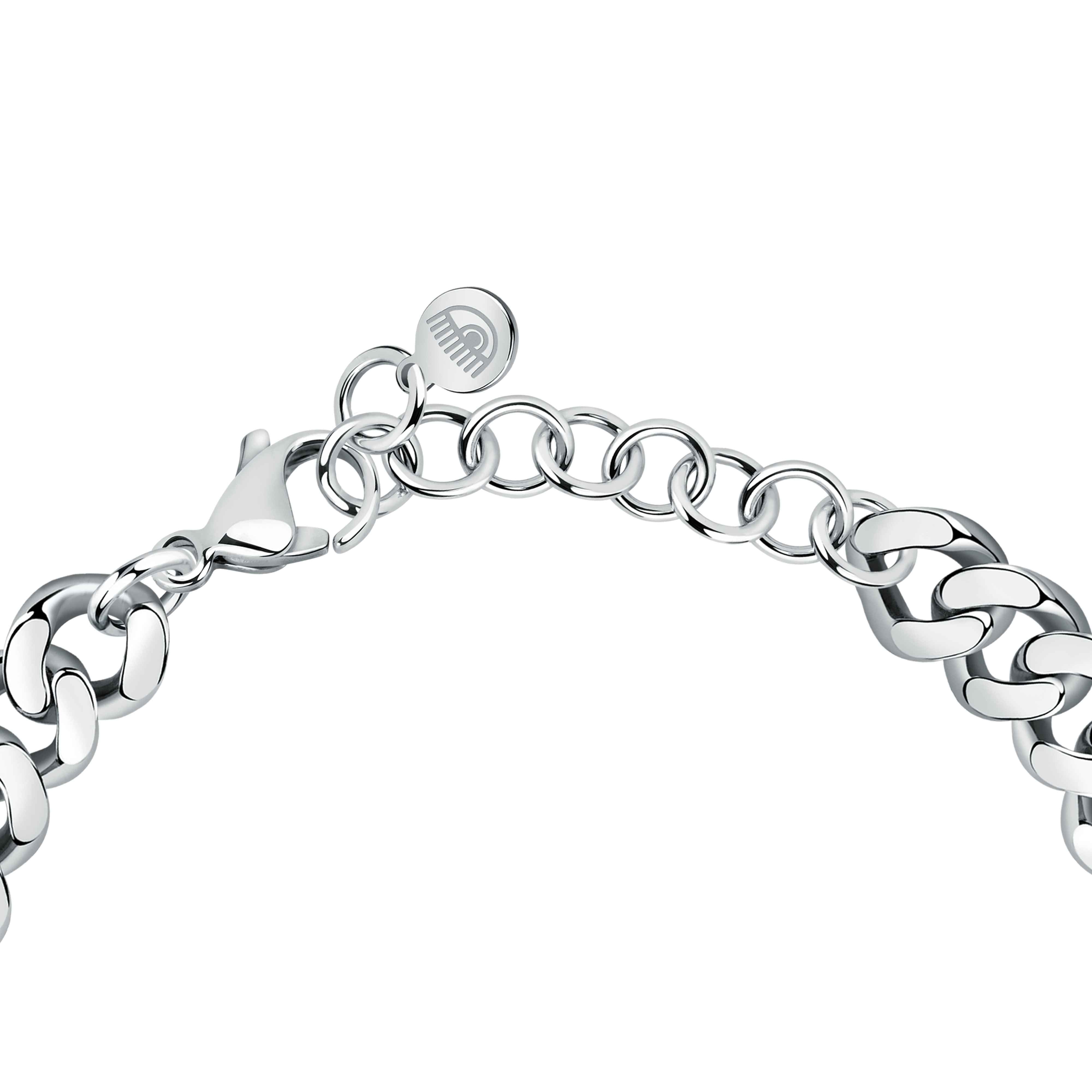 Bracciale Donna Chiara Ferragni Groumette Zirconi Bianchi Blu Cuore