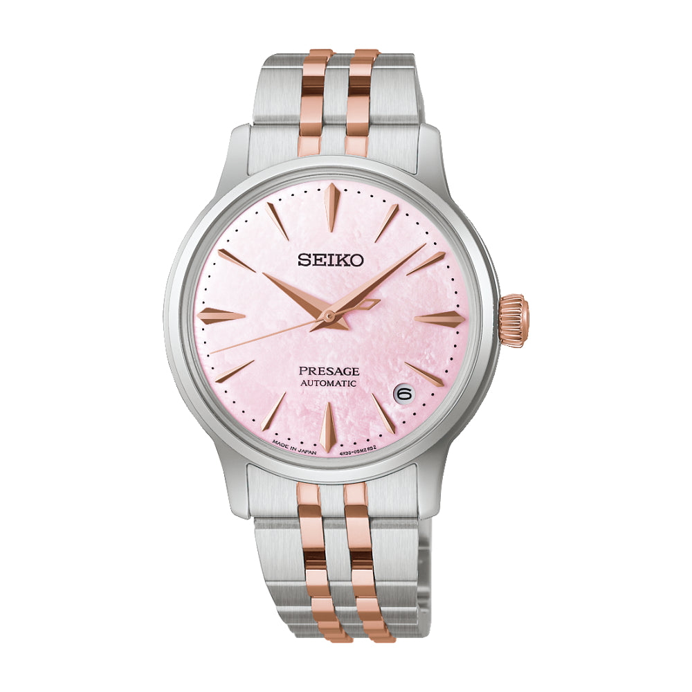Orologio Donna Seiko Automatico Presage Rosa Cocktail Time SRPM06J1