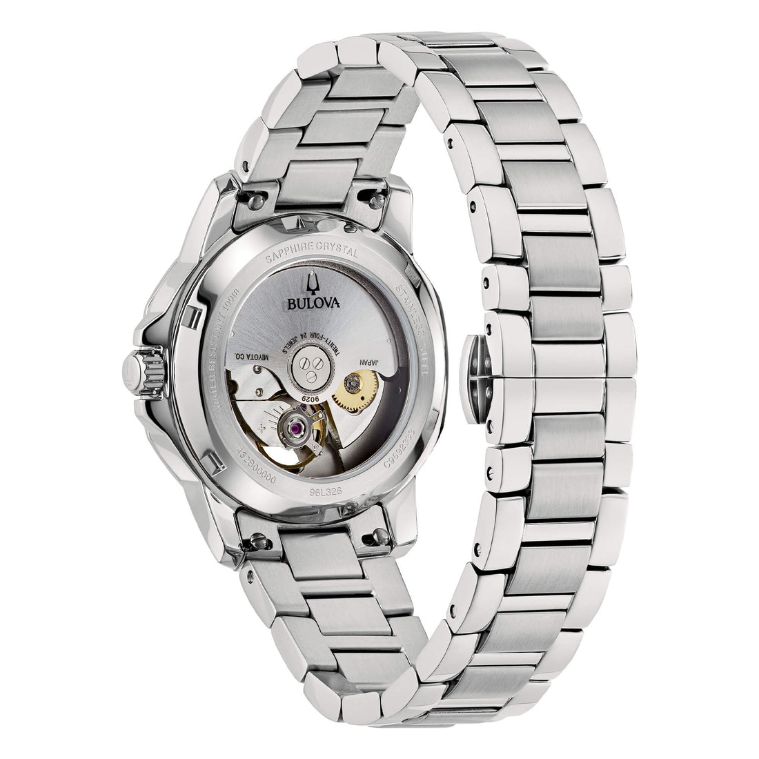 Orologio Donna Bulova Marine Star Lady Automatico Madreperla Acciaio 96L326