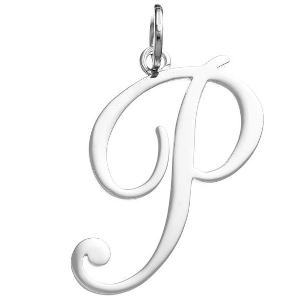 Charm Donna Giovanni Raspini Argento 925 Lettera P Juliet Realizzato A Mano 10735