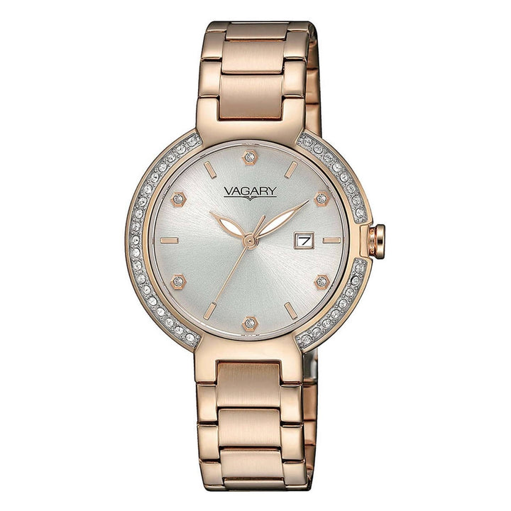 Orologio Donna Acciaio Vagary Quarzo Solo Tempo Zirconi Flair Lady IU2-529-11