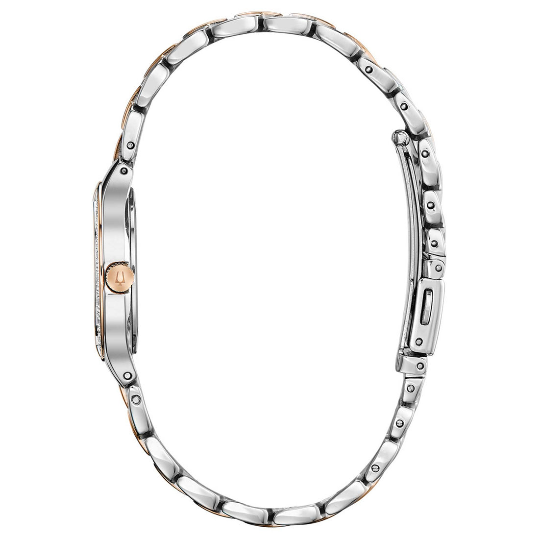 Orologio Donna Bulova Classic Lady Quarzo Diamanti Acciaio Bicolore 98R272