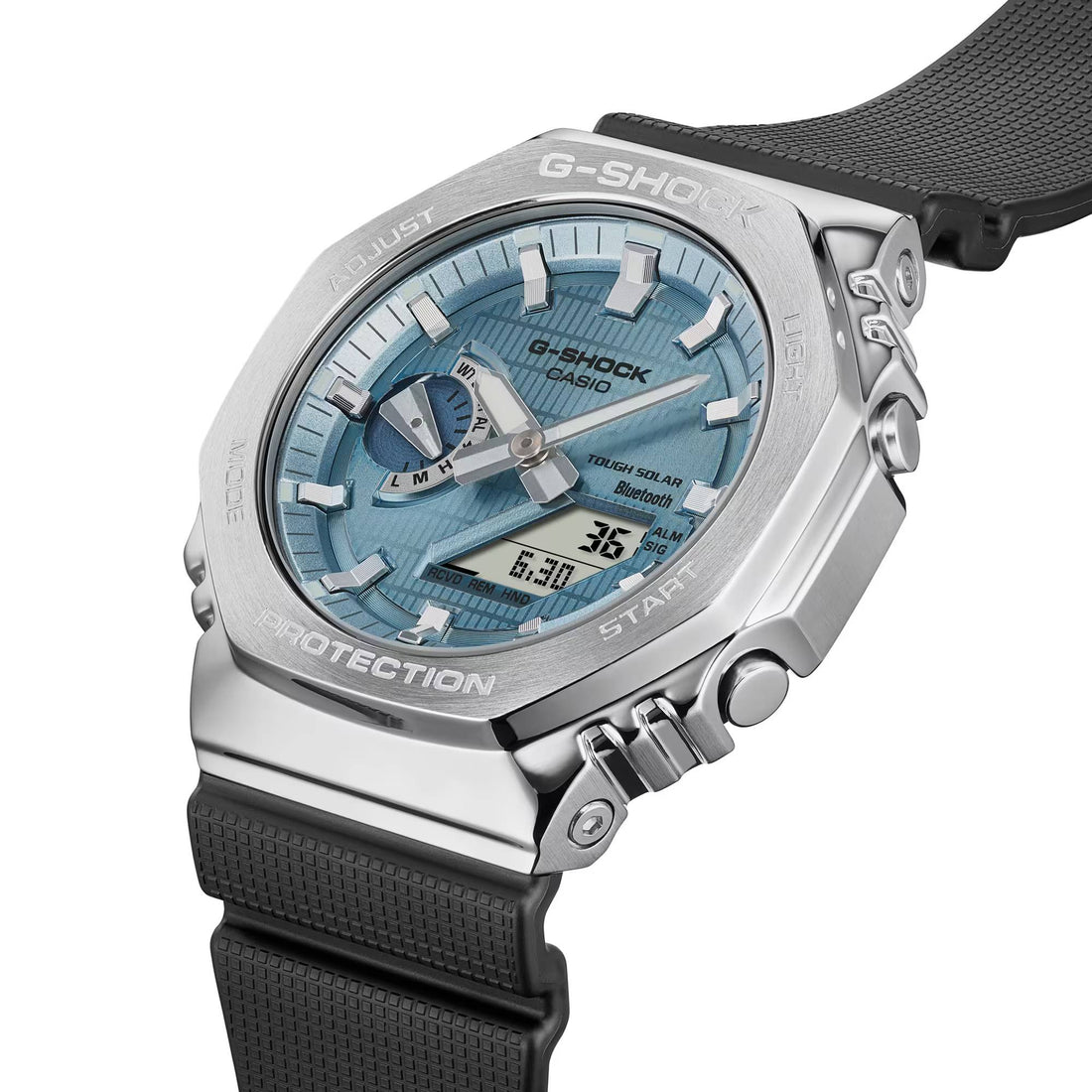 Orologio Uomo Casio G-SHOCK Acciaio Turchese Nero GBM-2100A-1A2ER
