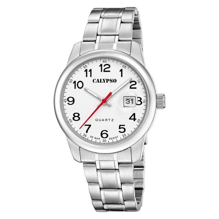 Orologio Uomo Calypso Gomma Quarzo Solo Tempo Acciaio verde K5872/1