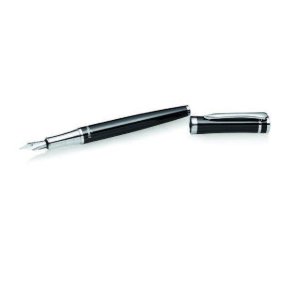 Penna Ottaviani Stilografica Acciaio Nero Home Collection 84295