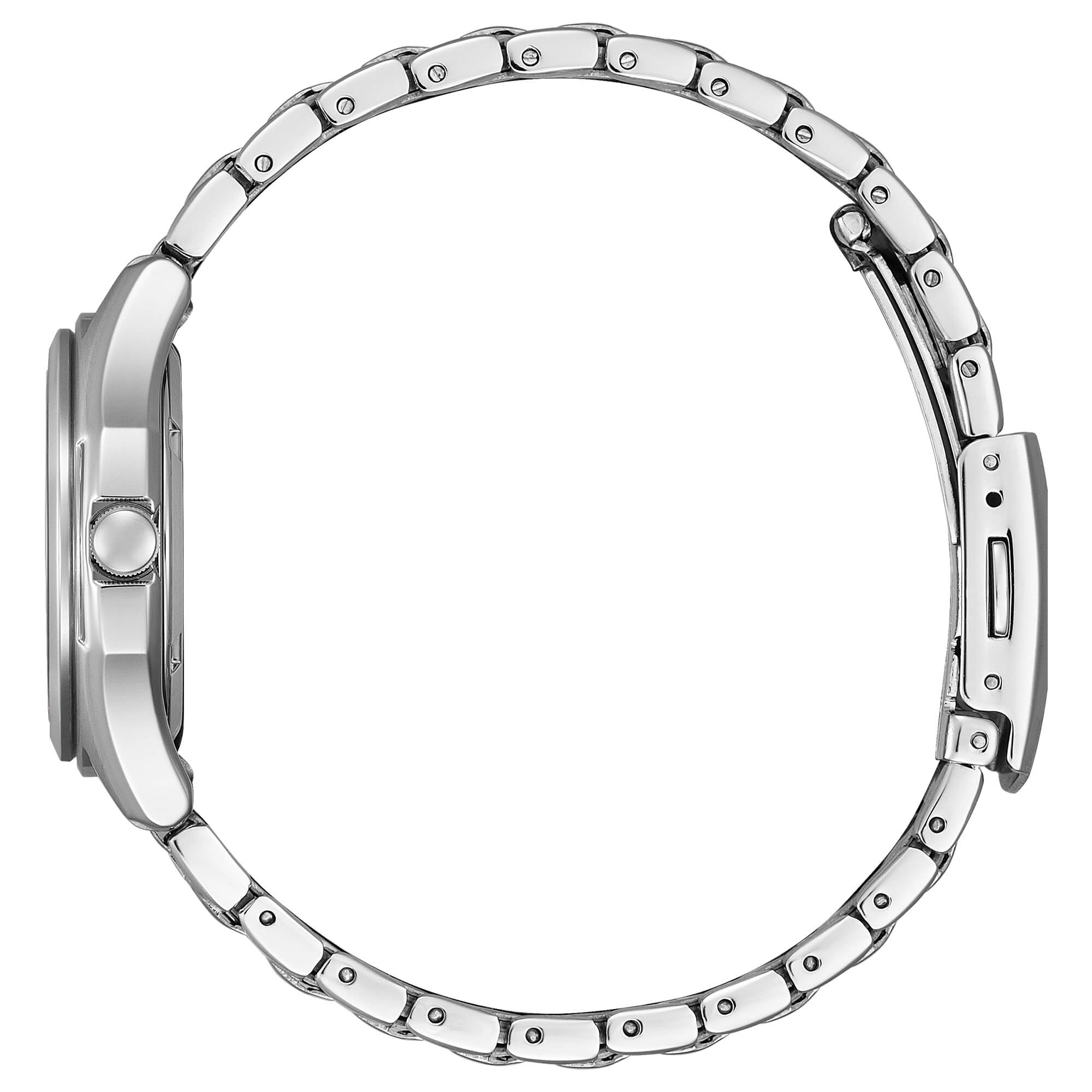 Orologio Donna Citizen Eco Drive Acciaio Solo Tempo Data Bianco FE2110-81A