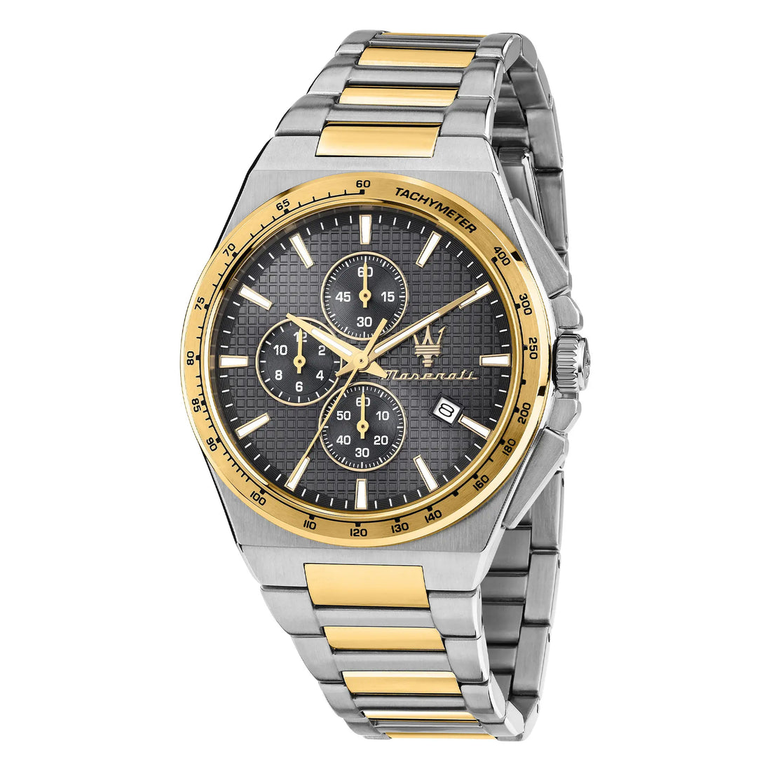 Orologio Uomo Maserati Acciaio Lucido Quarzo Grigio crono Data R8873653002