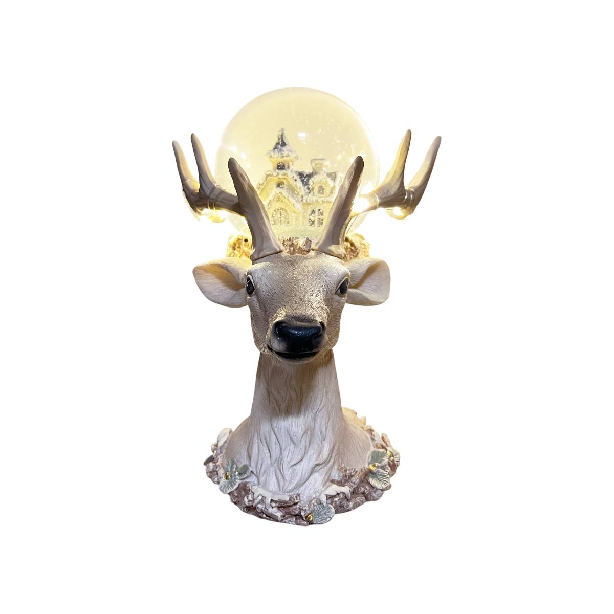 Scultura Il Mondo Dei Carillion Cervo Sfera 65095