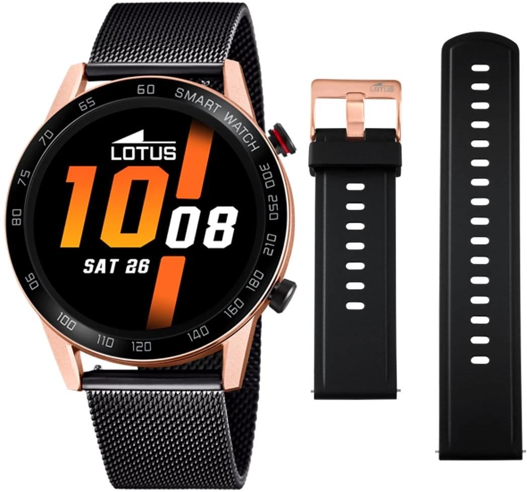 Orologio LOTUS  Smartwatch Cinturino Acciaio Milano e cinturino gomma