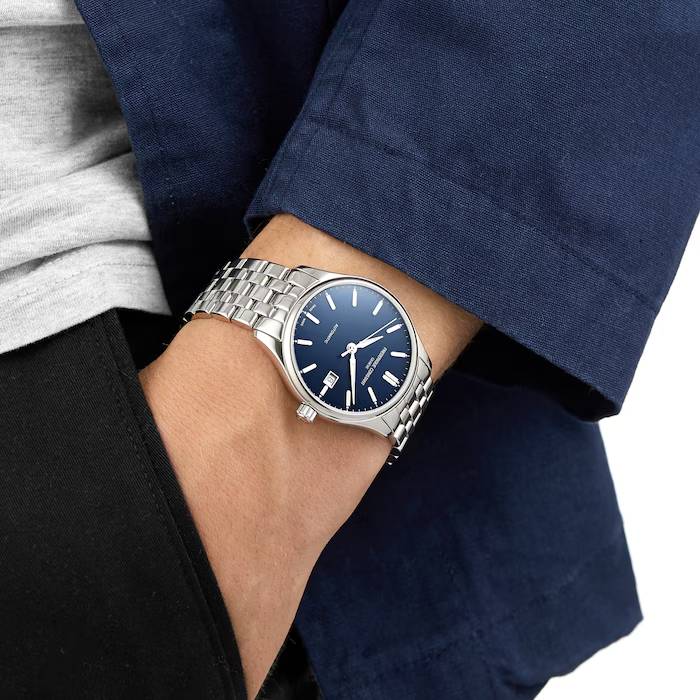 Orologio Uomo Frederique Constant Automatico Classic Blu FC-303NN5B6B