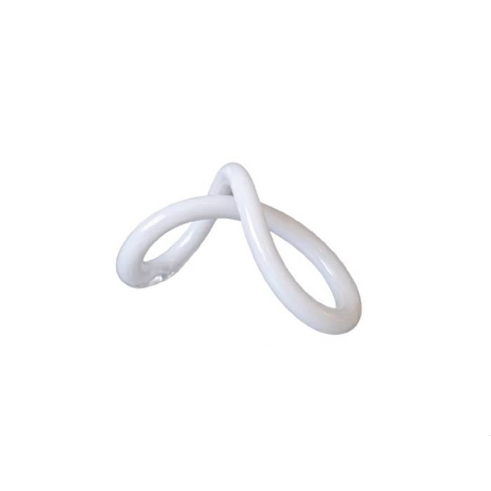 Scultura Cristallo Onlylux Sogninfiniti 34,5 cm Bianco OL03482