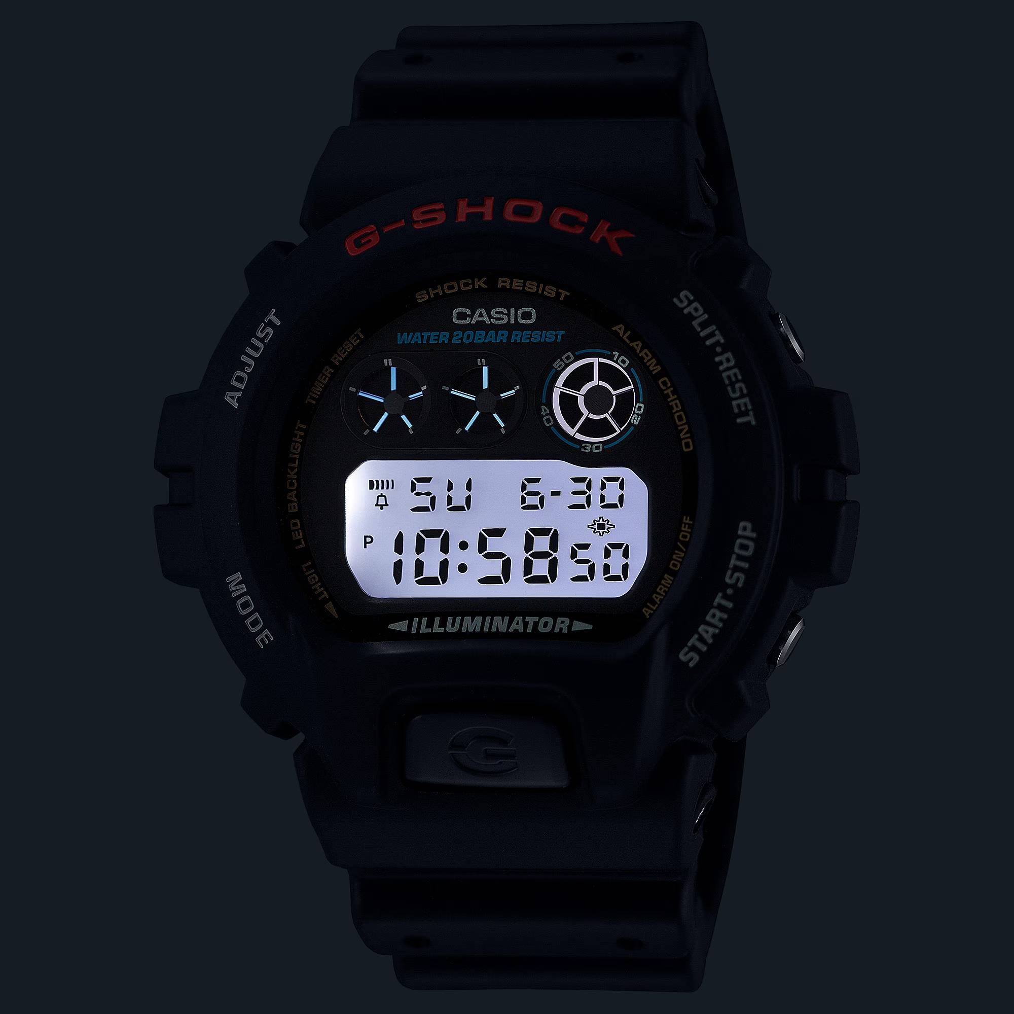 Orologio Uomo Casio G-SHOCK Quarzo Nero Multicolore DW-6900U-1ER