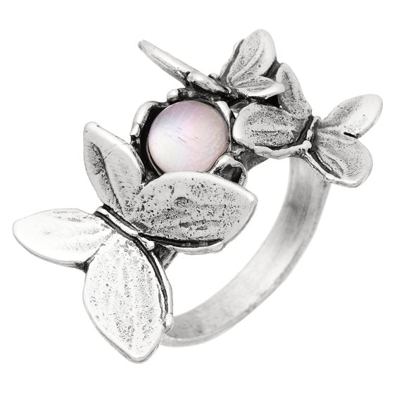 Anello Donna Giovanni Raspini Argento 925 Con Quarzo Idrotermale Misura 14 11381/14