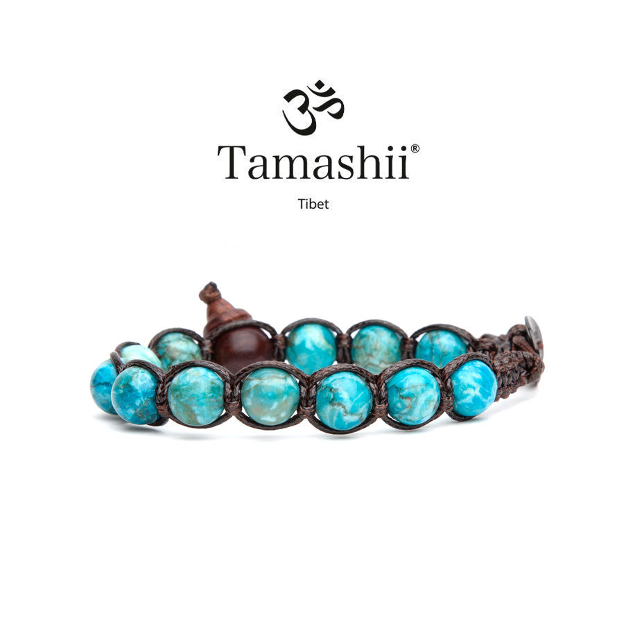 Bracciale Uomo Tamashii Pietra Turchese Sudafricano BHS900-306
