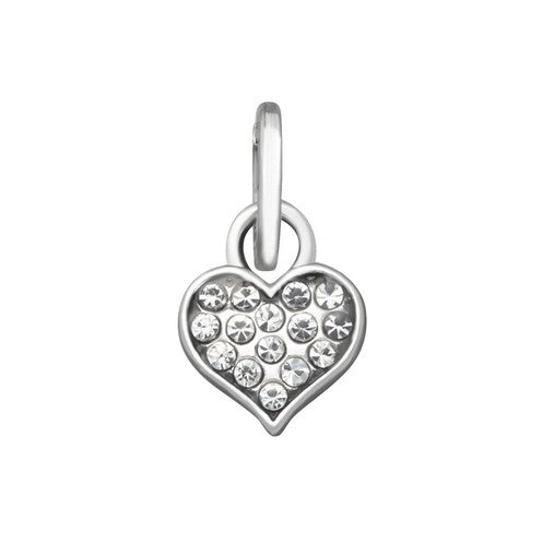Charm Donna Giovanni Raspini Argento 925 Mini Cuore Crystal 12163