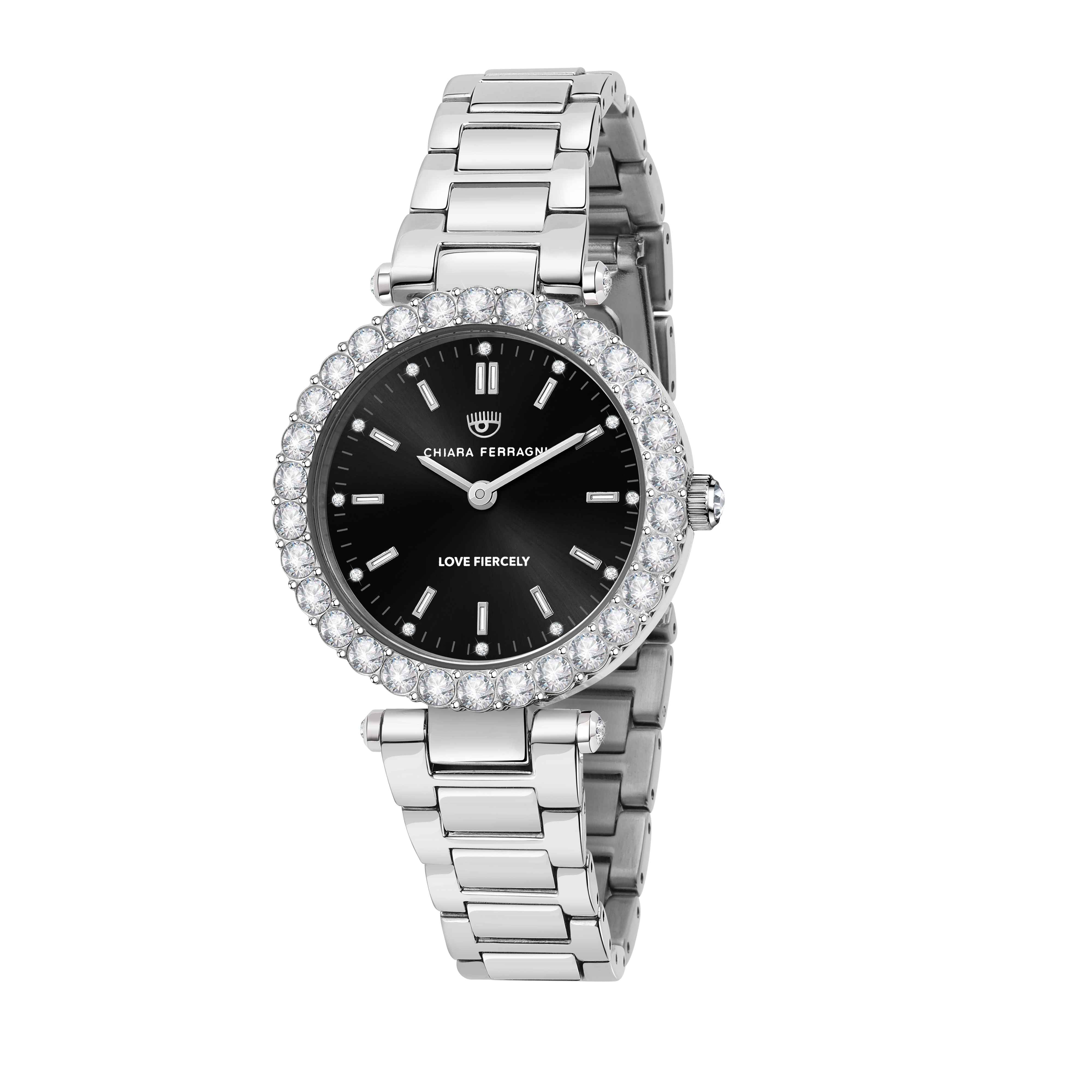 Orologio Donna Chiara Ferragni Quarzo Solo Tempo Acciaio Zirconi