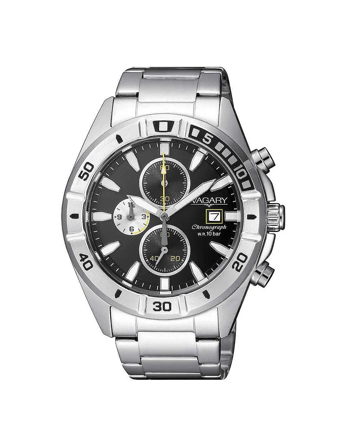 Orologio uomo  Vagary By Citizen Citizen Aqua39 cinturino Acciaio IA9-918-51