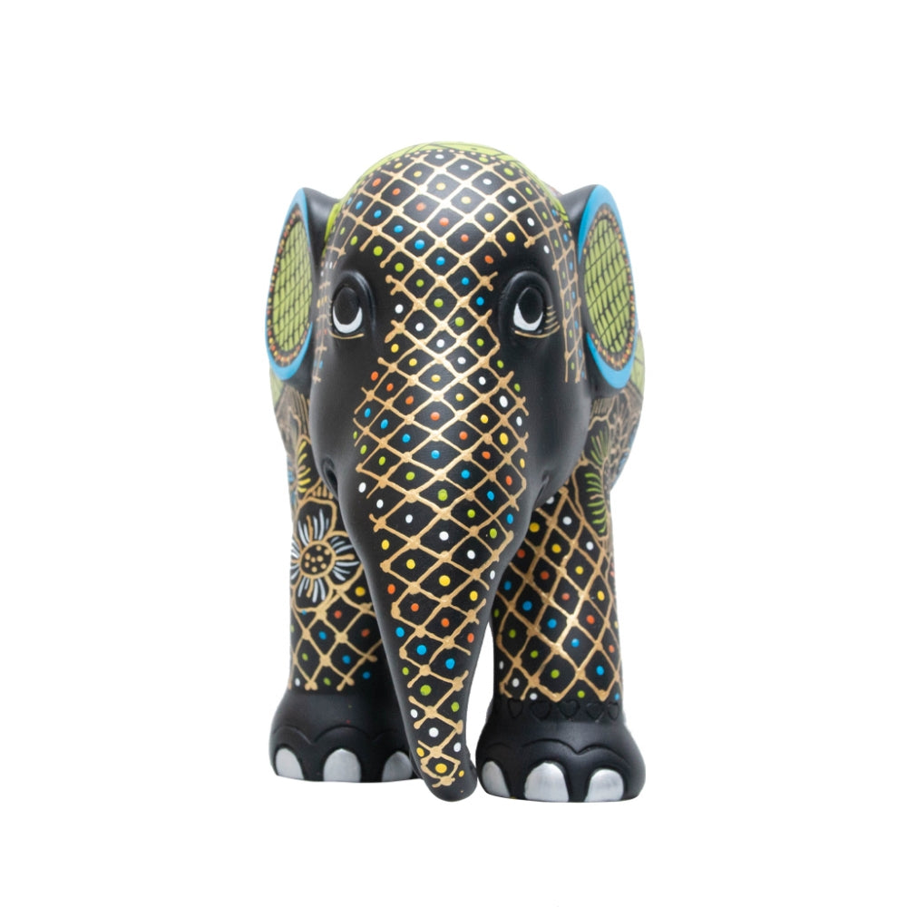 Scultura Elefante Onlylux Nima Nima 20cm Resina Dipinto A Mano 8858831259133