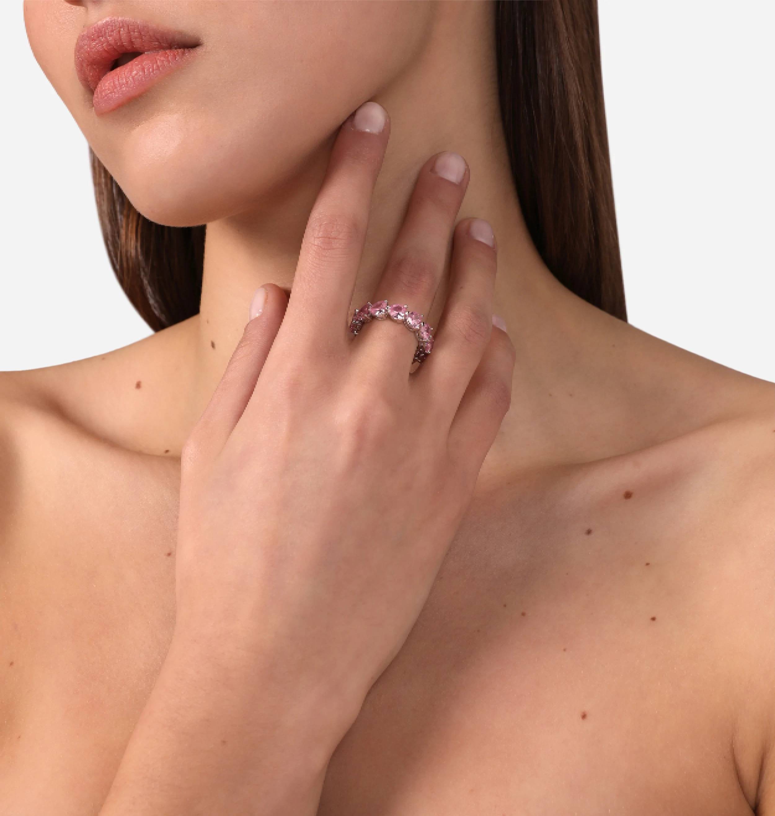 Anello Infiniy Love Chiara Ferragni Zirconi Rosa J19AVG04016