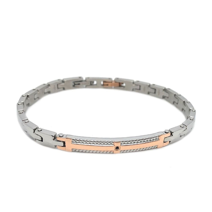 Bracciale uomo Acciaio Zancan EHB205