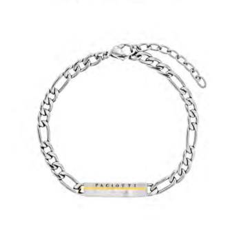 Bracciale Uomo 4US Cesare Paciotti Acciaio Targhetta 4UBR8060